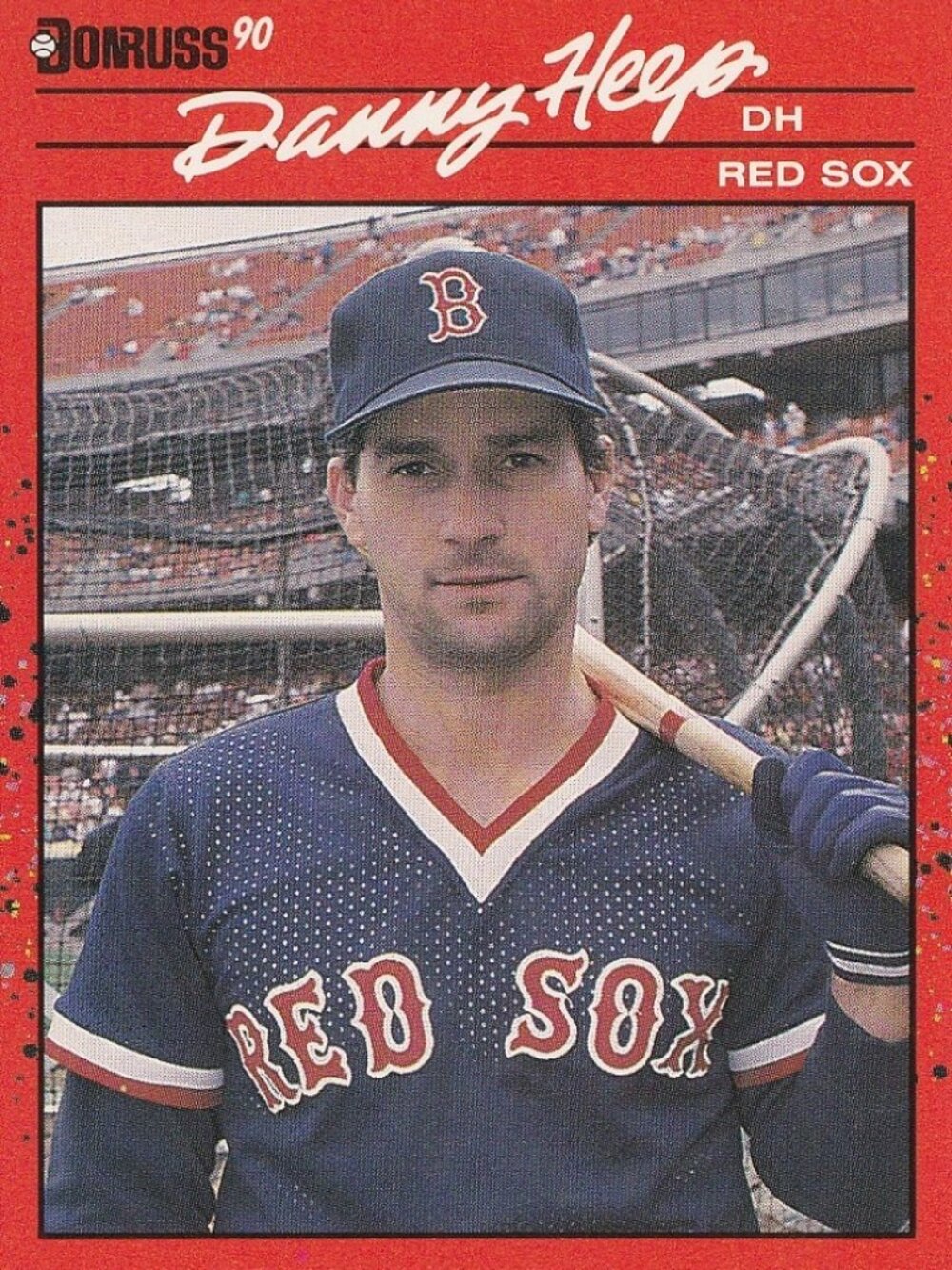 Danny Heep - Donruss 90 MLB Baseball Card